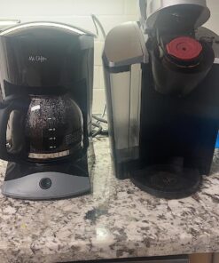 Mr. Coffee Coffee Maker with Auto Pause and Glass Carafe, 12 Cups, Black 26 71wQiOehrwL