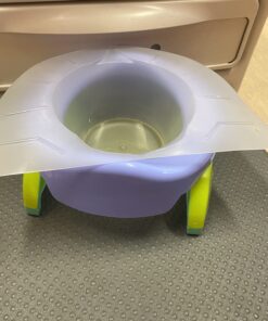 Kalencom Potette Plus 2-in-1 Travel Potty and Trainer Seat - Dual-Purpose Potty Training Toilet Seat - Portable Potty for Toddler Travel - With Durable, Lock-In Legs and Splash Guard - LIlac 29 71wRKlPqhRL