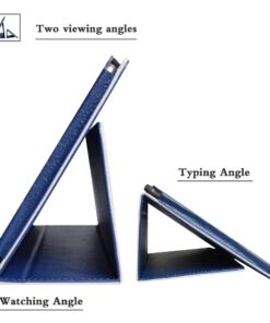 RCA 10 Viking Pro/Viking II/Cambio W101 V2 Case,Mama Mouth PU Leather Folio Stand Cover for 10 inch RCA 10 Viking Pro/Viking II/Cambio W101 (V2) 10.1" 2-in-1 Tablet,Dark Blue Dark Blue 12 71wSdgucmdL