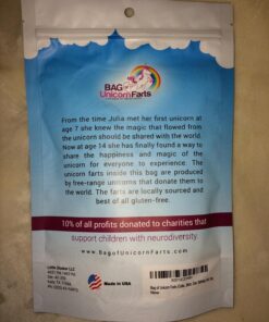 Bag of Unicorn Farts (Cotton Candy) Humorous Present Idea For Friend, Coworker, Mom or Dad 28 71wTmPnA6lL