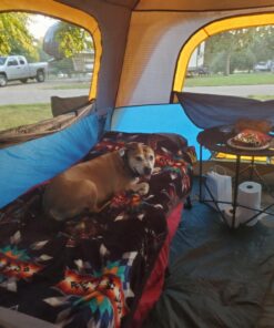 Coleman Pack-Away Camping Cot with Removable Side Table, Extra Wide Cot Fits Adults up to 6ft 6in or 300lbs, Carry Bag Included Grey 43 71wTw2jHuhL