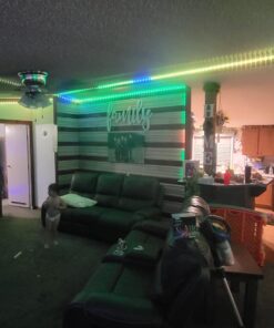 Govee 100ft RGBIC LED Strip Lights, Smart LED Lights Work with Alexa and Google Assistant, WiFi App Control Segmented DIY Multiple Colors, Color Changing Lights Music Sync, LED Lights for Christmas 35 71wUP5CQoWL