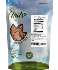 NUTS U.S. - Sweet Raw Apricot Kernels (Seeds) | Unpasteurized and Non-GMO | No Sulphure | Packed In Resealable Bags!!! (2 LB) 2 Pound (Pack of 1) 12 71wUU5 zP2L