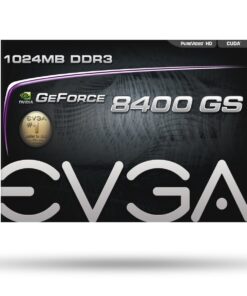 EVGA 1GB GeForce 8400 GS DirectX 10 64-Bit DDR3 PCI Express 2.0 x16 HDCP Ready Video Card Model 01G-P3-1302-LR 1 GB 16 71wUhD U1bL