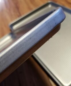 USA Pan Bakeware Nonstick Half Sheet Pan and Silicone Mat Set, 1 EA Half Sheet Pan and Baking Mat Set 32 71wUoBU 6iL