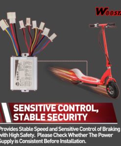 WOOSTAR Motorcycle Speed Controller 36V 500W Replacement for Electrical Scooter E Bike Bicycle Tricycle Brush 11 71wUsxBNtnL