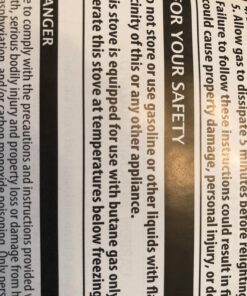 Gas ONE GS-4000P - Camp Stove - Premium Propane or Butane Stove with Convenient Carrying Case - Patent Pending - Great for Camp Stove and Portable Butane Stove for All Cooking Application 53 71wV15WhsfL