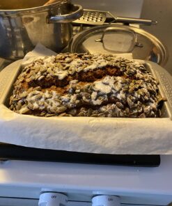 Farberware Bakeware Meatloaf/Nonstick Baking Loaf Pan Set, Two 9-Inch x 5-Inch, Gray Two 9-Inch x 5-Inch Loaf Pans 47 71wVbdPSz7L