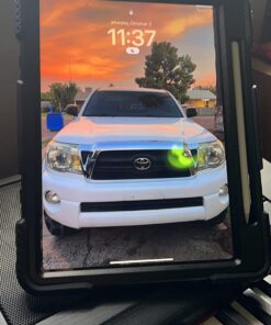 SUPFIVES Case for iPad Air 5th Generation 10.9 Inch 2022: Military Grade Silicone Protective Cover for iPad Air 4th Gen/iPad Pro 11 with Pencil Holder+ Rotating Stand+ Handle+ Shoulder Strap(Black) iPad Air 5th / 4th Generation 10.9 Inch Black 15 71wVw wxuAL