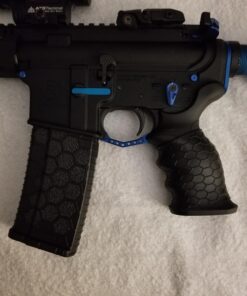 Covert Clutch Universal Tactical Grip Sleeve - The Original Hex Pattern Gun Grip - 100% Made in USA Tactical Matte Black 31 71wWoe3yoXL