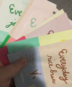 Everyday Hydrating Essence Korean Sheet Masks (8 Pack Bundle) , for All Skin Types, Revitalizing, Purifying, Illuminating, Anti-aging With No Harsh Chemicals and Safe for Sensitive Skin, Set of 8 0.81 Fl Oz (Pack of 8) 23 71wX18sLz7L