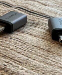 UGREEN USB to USB C 3.0 Adapter 2 Pack,USB C to USB Adapter USB C Male to USB Female Adapter Compatible with iPhone 15 Samsung S23 Ultra MacBook Pro 2023/ Air 2022 iPad Pro/Mini,Thunderbolt 4/3 Silve Silver 50 71wXOAHIoUL