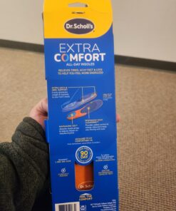 Dr. Scholl's Extra Support Insoles Superior Shock Absorption and Reinforced Arch Support for Big & Tall Men to Reduce Muscle Fatigue So You Can Stay on Your Feet Longer (for Men's 8-14) 23 71wYfTmHL2L