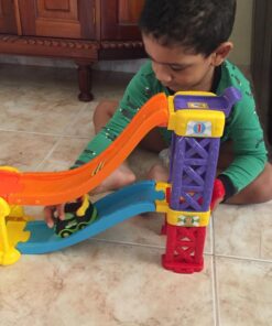 VTech Go! Go! Smart Wheels 3-in-1 Launch and Play Raceway 38 71wawOhdv6L