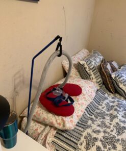 North American Health and Wellness North American Healthcare JB565 Cpap Hose Holder, Blue 47 71wawrYbrsL