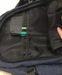 Mancro Laptop Backpack, 15.6 inch Business Backpack Water Resistant Laptops Backpack for Men Women Travel Backpack with USB Charging Port(Blue, 15.6 inch) Blue 49 71wazJFuZ0L