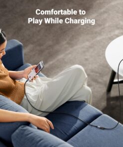 UGREEN USB Extender, USB 3.0 Extension Cable Male to Female USB Cable High-Speed Data Transfer Compatible with Webcam, Gamepad, USB Keyboard, Mouse, Flash Drive, Hard Drive, Oculus VR, Xbox 3 FT 18 71wb7jUpWKL