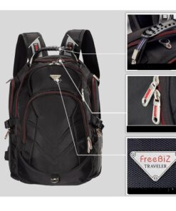 FREEBIZ 18.4 Inches Laptop Backpack Fits up to 18 Inch Gaming Laptops for Dell, Asus, Msi,Hp (Black) 45 71wbWV9pW4L
