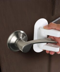 Door Lever Lock (2 Pack) Child Proof Doors & Handles 3M Adhesive - Child Safety By Tuut 23 71wbnXYbeuL