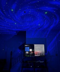 Star Projector Galaxy Projector, Happy Birthday Decorations Gift Night Light with Remote Nebula Starry Light Projector Twinkling Ceiling Stars Projection for Home Gaming Bedroom Kids Room Decor Lights DQ-M2 24 71wcLTdhC5L
