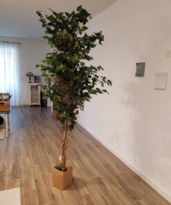 Nearly Natural 7ft. Ficus Artificial Tree, Green 84 in Trees 34 71wcSmbW3zL