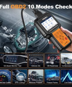 FOXWELL NT650 Elite OBD2 Scanner, 25 Resets, ABS SRS Scan Tool, ABS Bleeding SRS Airbag Bidirectional Code Reader, Oil SAS BRT EPB TPS Injector Car Diagnostic Tool, NT630 Plus Upgrade 11 71wcarZUgEL