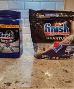 Finish - Quantum - 82ct - Dishwasher Detergent - Powerball - Ultimate Clean & Shine - Dishwashing Tablets - Dish Tabs (Packaging May Vary) 36 71wcgSbOElL 1