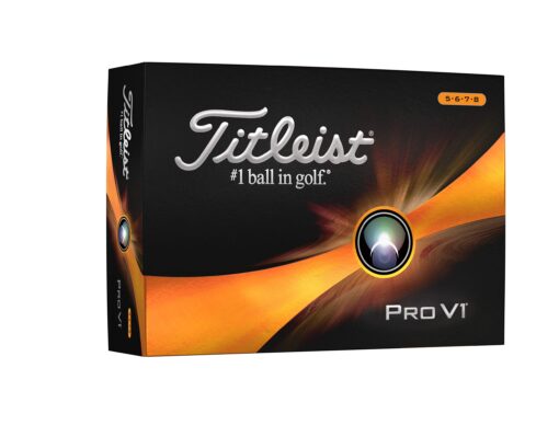 Titleist Pro V1 Golf Balls White High Numbers