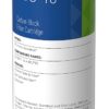 Pentair Pentek CBC-10 Carbon Water Filter, 10-Inch, Under Sink Carbon Block Replacement Cartridge with Bonded Powdered Activated Carbon (PAC) Filter, 10" x 2.5", 0.5 Micron 10" x 2.5" Pack of 1 8 71wdLtjSh0L