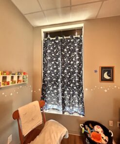 Amazon Basics Kid's Soft Easy-Wash Lightweight Microfiber 3-Piece Sheet Set, Twin, Navy Galaxy 17 71wdrbDMjgL