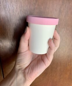 Tovolo Sweet Treat, 6 oz. Mini Tubs Set of 4, Tight-Fitting Silicone Lid, Easy Stacking Reusable Ice Cream Container, 6-Ounces, Assorted MINI Sweet Treat Tubs Set of 4 31 71we6hF0yRL