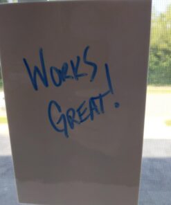 Dry Erase Reusable Sticky Notes | 4x6 12-Pack | 2-Year Re-Stickable & Erasable Post Notes | Smudge-Free Tackie Marker | Made in the USA by M.C. Squares 33 71wefcmGjLL 4