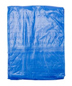 Grizzly Tarps by B-Air 8' x 10' Large Multi-Purpose Waterproof Heavy Duty Poly Tarp with Grommets Every 36", 8x8 Weave, 5 Mil Thick, for Home, Boats, Cars, Camping, Protective Cover, Blue 8' x 10' 38 71wexOYKajL