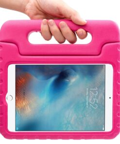 LEFON Kids Case Shockproof for iPad Mini 5/4/3/2/1, iPad Mini 4th Generation Case for Kids, Convertible Handle Light Weight Super Protective Stand Cover Case for iPad Mini 5th Gen 7.9 Inch Rosy 7 71wfCsqLxOL