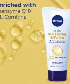 Nivea Skin Firming and Toning Body Gel Cream with Q10, Firming Body Cream, Moisturizing Skin Cream, 6.7 Oz Tube Skin Firming Gel 31 71wfQo3aEjL