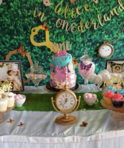 Skeleteen Jumbo Gold Clock Necklace - White Rabbit Clock, Hip Hop Rapper Clock - 1 Piece 34 71wfa7EbbGL