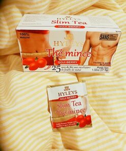 Hyleys Slim Tea Goji Berry Flavor - Weight Loss Herbal Supplement Cleanse and Detox - 25 Tea Bags (1 Pack) 25 Count (Pack of 1) 29 71wfm2QFYeL