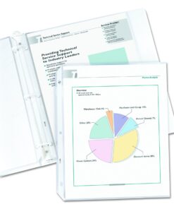 C-Line Top Loading Economy Weight Poly Sheet Protectors, Reduced Glare, 8.5 x 11 Inches, 200 per Box (62067) Box of 200 8 71wfmidzb7L