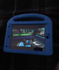 BMOUO Kids Case for iPad Mini 4/iPad Mini 5, iPad Mini 4/5 Case - Built-in Screen Protector, Shockproof Handle Convertible Stand Kids Case for iPad Mini 5th/4th Generation 7.9", Blue 23 71wgUqw l4L