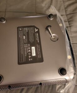 NexiGo PJ40 Projector with WiFi and Bluetooth, Native 1080P, 4K Supported, Projector for Outdoor Movies, 300 Inch, Zoomable, 20W Speakers, Home Theater, Compatible w/TV Stick, iOS, Android (Black) Regular OS 96 71wgcOwxfjL 1