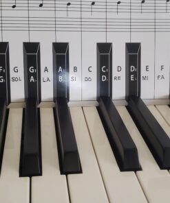 Practice Keyboard & Note Chart for Behind the Piano Keys 37 71wgvTLWozL