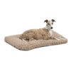 MidWest Homes for Pets Deluxe Dog Beds | Super Plush Dog & Cat Beds Ideal for Dog Crates | Machine Wash & Dryer Friendly, 1-Year Warranty Mocha 36-Inch 30 71wh yc8RVL