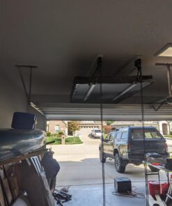 Kayak Storage Hoist - Overhead Pulley System with 125lb Capacity for Canoes, Bikes, Ladders, and More - For up to 12-Foot Ceilings by Rad Sportz 1 Traditional 44 71whxBKfZHL