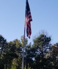 VSVO US American Flag 4x6 Ft - Heavy Duty 300D Oxford Nylon Embroidered US Flags, Embroidered Stars, Sewn Stripes, Indoor/Outdoor, Vibrant Colors, Brass Grommets USA 30 71wiLN8mO8L