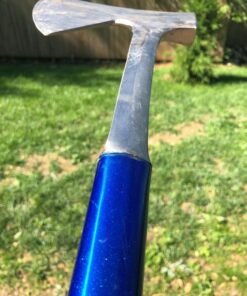 ESTWING Camper's Axe - 26" Wood Splitting Tool with All Steel Construction & Shock Reduction Grip - E45A 26" Blue 53 71wipW8syL