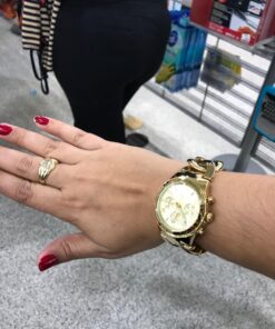 Michael Kors Women's Runway Gold-Tone Watch MK3131 24 71wj1wnRRJL