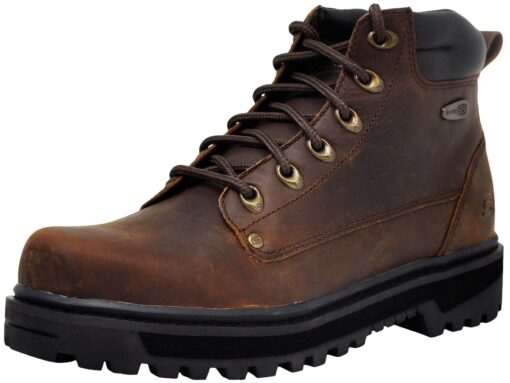 Skechers Men's Pilot Utility Boot 8 Brown Bear