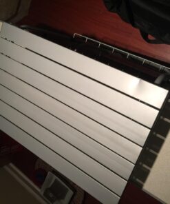 Camco Olympian Deluxe Portable Grill Table | Provides Plenty of Room for Grilling Gear | Ideal for Picnics, Camping, Boating, Tailgating, and Backyard BBQs | (57293) Silver Camping Grill Table 58 71wl6D1lg2L