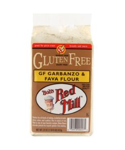 Bob's Red Mill Garbanzo Fava Flour, Gluten-Free, 22 Ounce (Pack of 4) 5 71wlHOKsmJL
