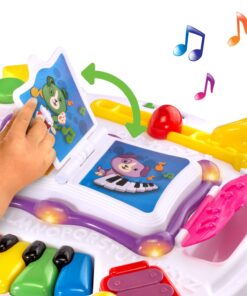 LeapFrog Learn and Groove Musical Table (Frustration Free Packaging), Pink Frustration-Free Packaging 17 71wlSrPh8QL